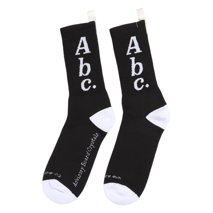 Abc. 123. Socks Anthracite Black, Unisex, Vaatteet, Sukat, Musta, ONESIZE
