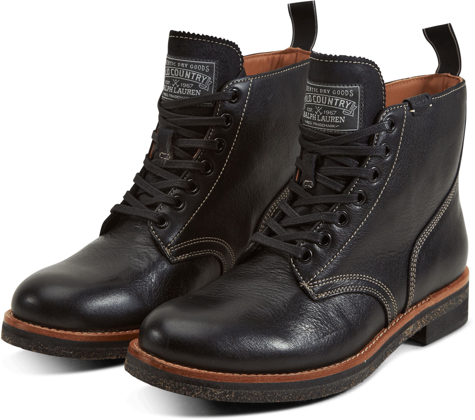 Tumbled Leather Boot Black - Bild 3