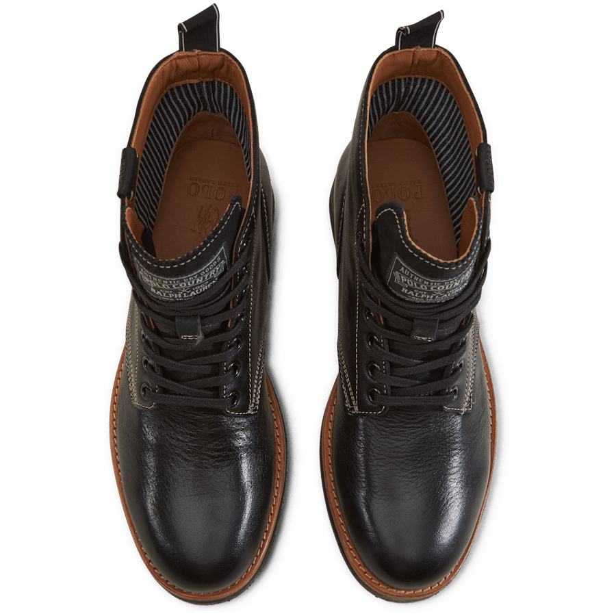 Tumbled Leather Boot Black - Bild 5