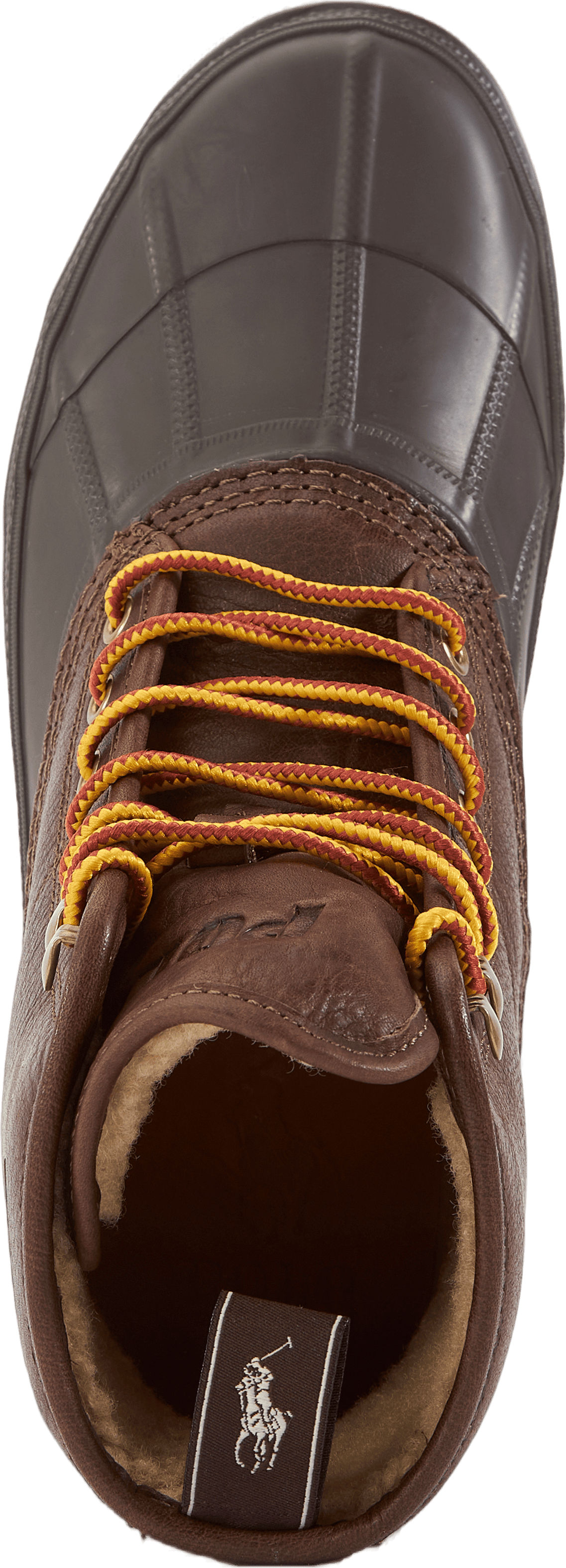 Claus Tumbled Leather Boot Chocolate Brown /Dk Brown - Bild 5