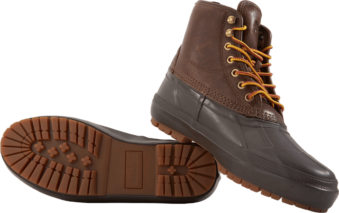 Claus Tumbled Leather Boot Chocolate Brown /Dk Brown - Bild 7