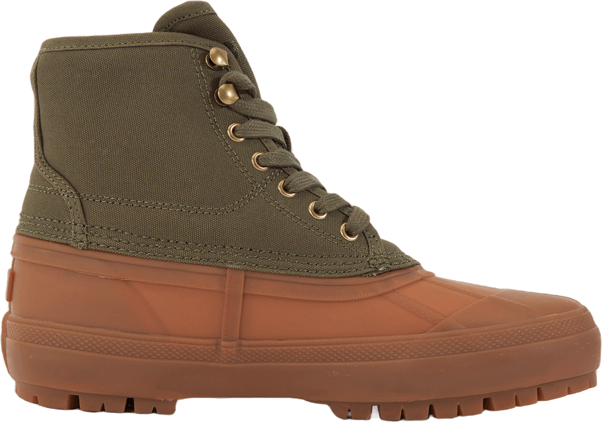 Claus Laceup-boots-mid Cut Boo Defender Green | Sko til enhver ...