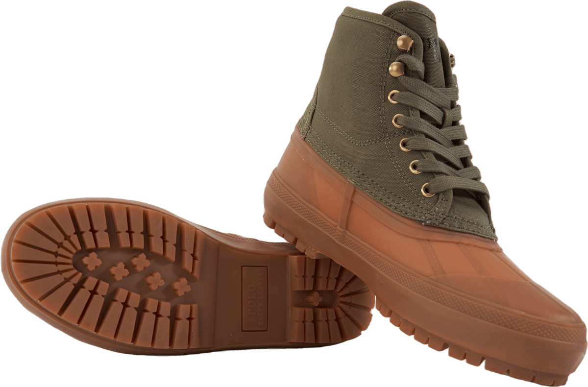 Claus Laceupbootsmid Cut Boo Defender Green Sko til enhver