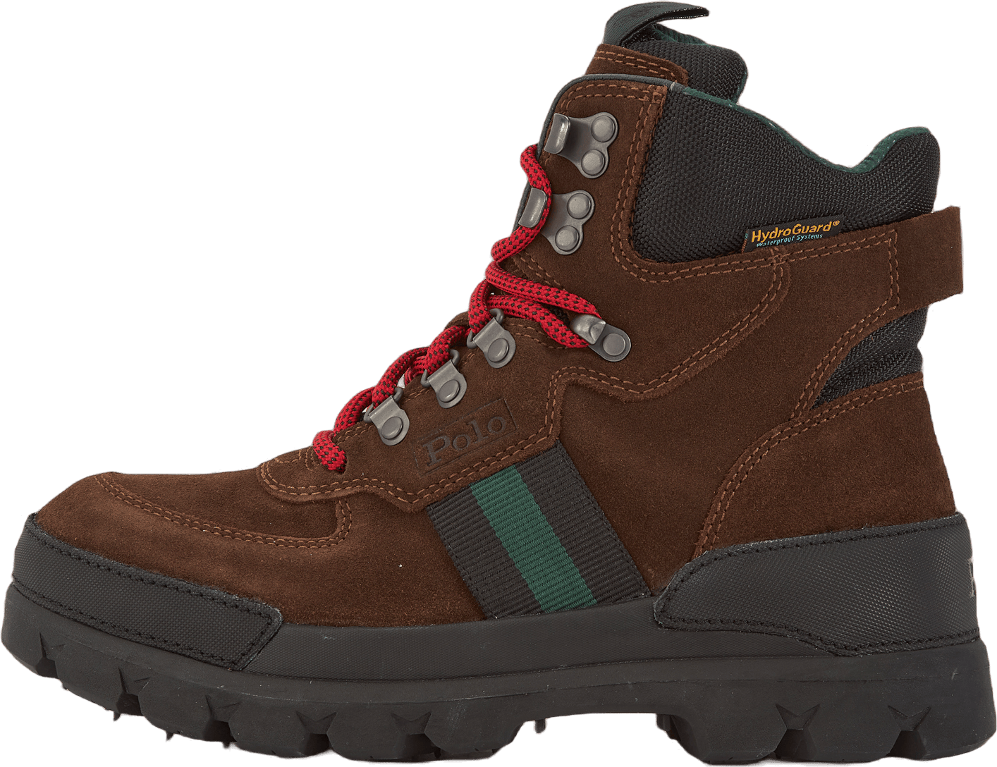 Oslo Waterproof Suede & Oxford Boot Chocolate Brown/Rl2000 Red