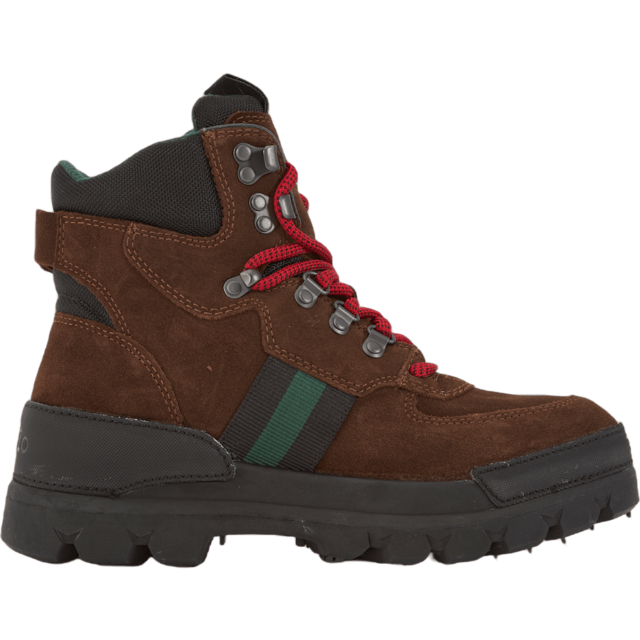 Oslo Waterproof Suede & Oxford Boot Chocolate Brown/Rl2000 Red - Bild 3