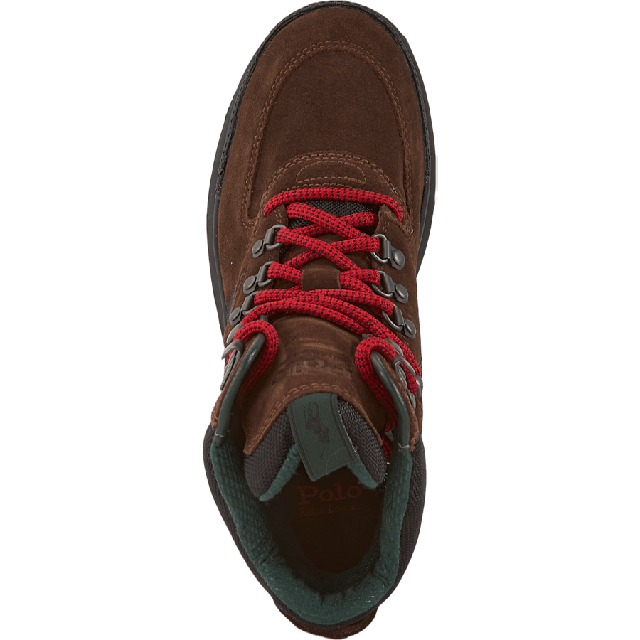 Oslo Waterproof Suede & Oxford Boot Chocolate Brown/Rl2000 Red - Bild 6