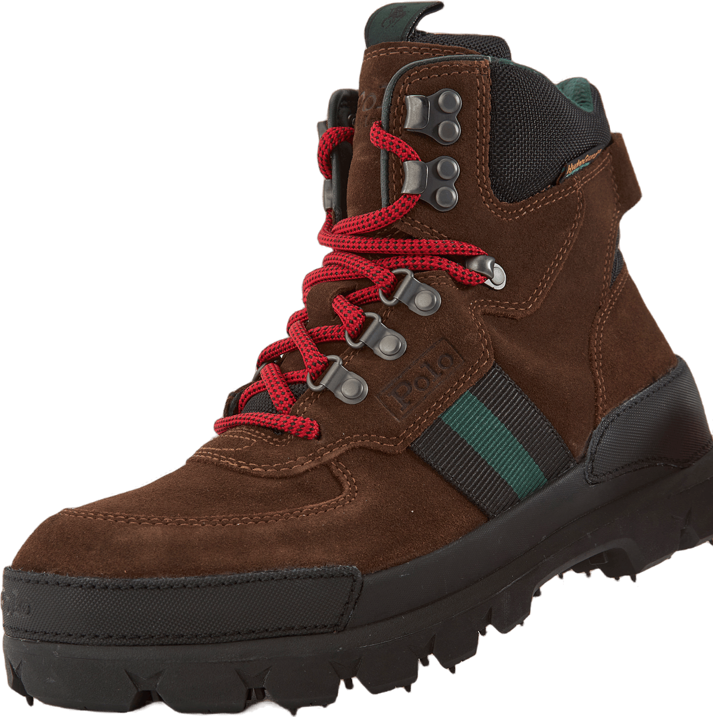 Oslo Waterproof Suede & Oxford Boot Chocolate Brown/Rl2000 Red - Bild 7