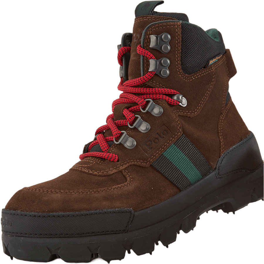 Oslo Waterproof Suede & Oxford Boot Chocolate Brown/Rl2000 Red - Bild 7