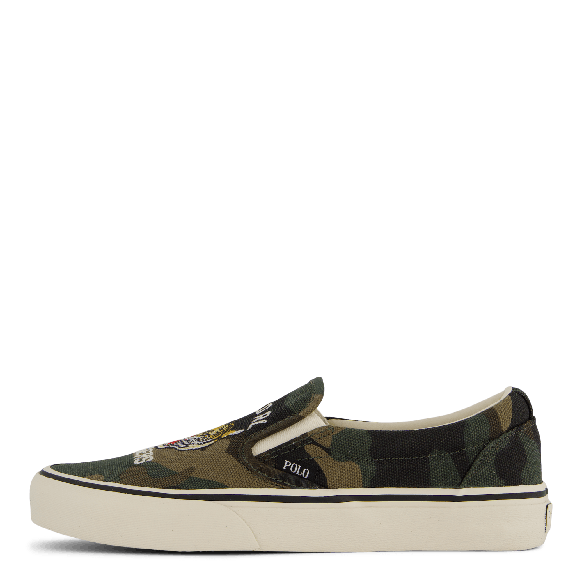 Keaton Camo Canvas Slip-On Sneaker Camo Tiger, Male, Shoes, Trainers, slip-on, Multi color, EU 46