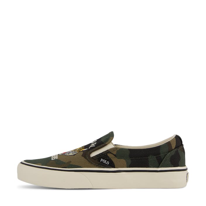 Keaton Camo Canvas Slip-On Sneaker Camo Tiger, Male, Shoes, Trainers, slip-on, Multi color, EU 46