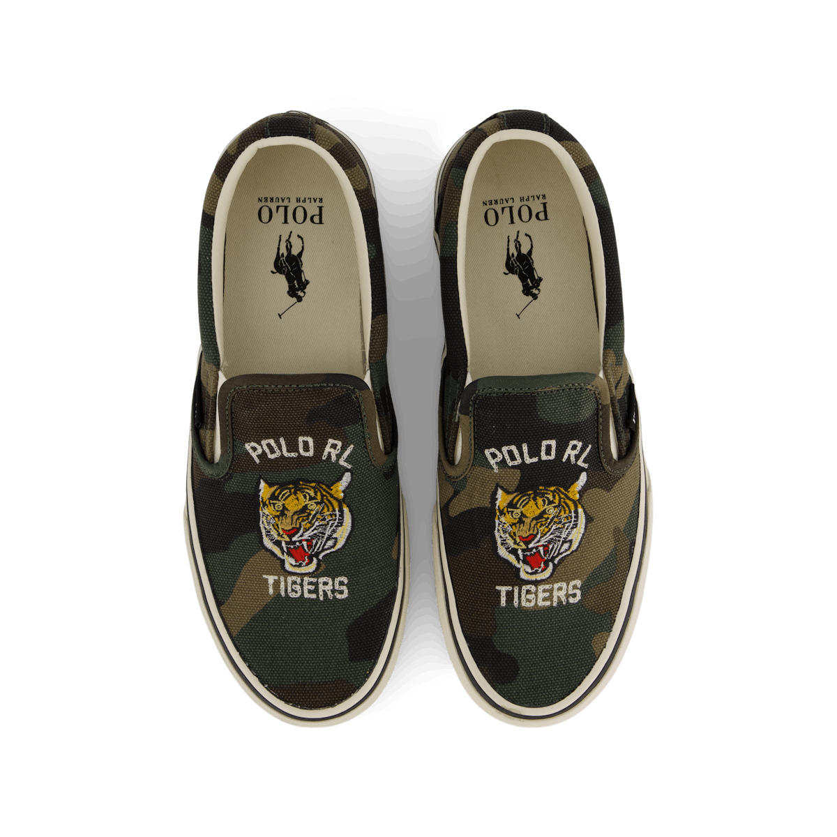 Keaton Camo Canvas Slip-On Sneaker Camo Tiger