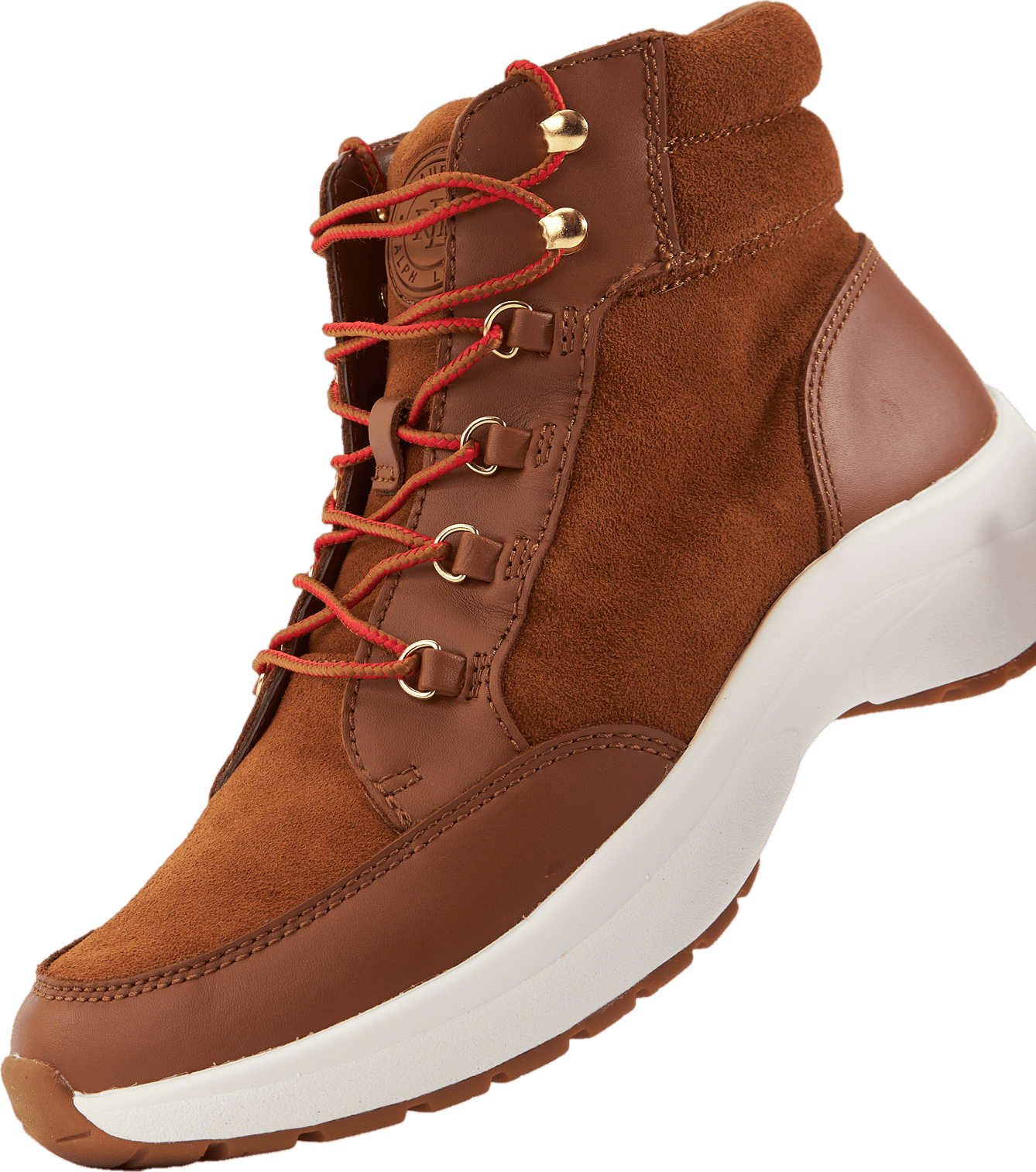 Rylee Suede & Leather High-Top Sneaker Whiskey/Deep Saddle Tan - Bild 6