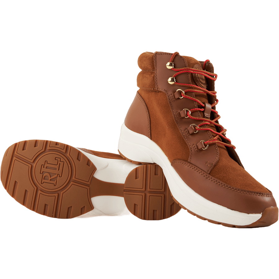 Rylee Suede & Leather High-Top Sneaker Whiskey/Deep Saddle Tan - Bild 7