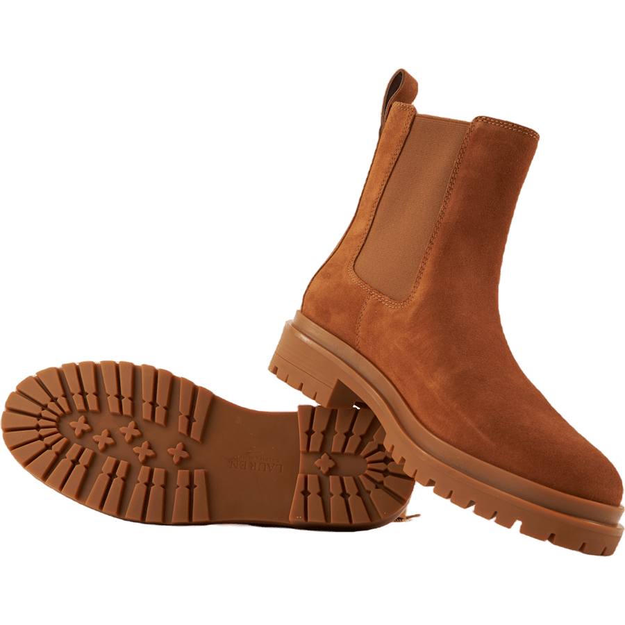 Corinne Suede Bootie Whiskey - Bild 7
