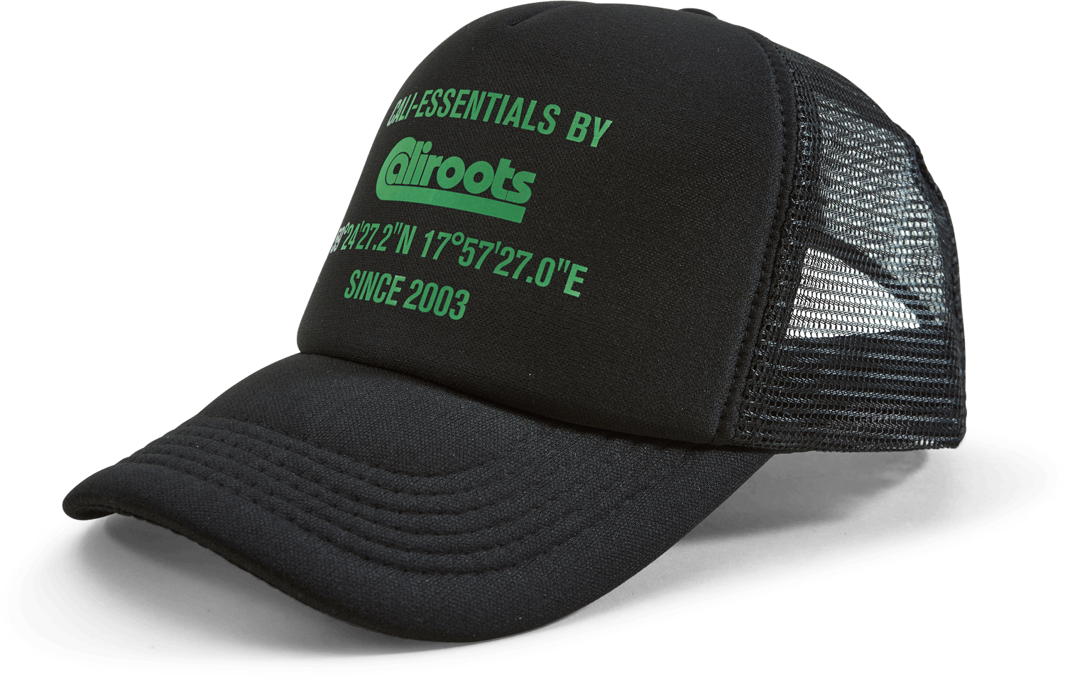 Cali Trucki Cap Gps Black/black