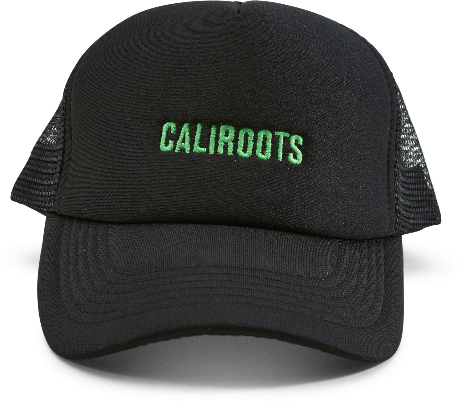 Cali Trucki Cap Embro All Black/green - Bild 5