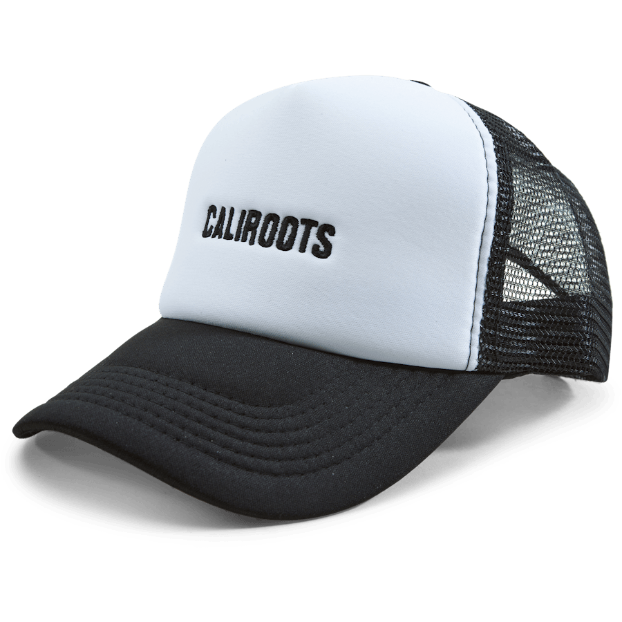 Cali Trucki Cap Embro White/black