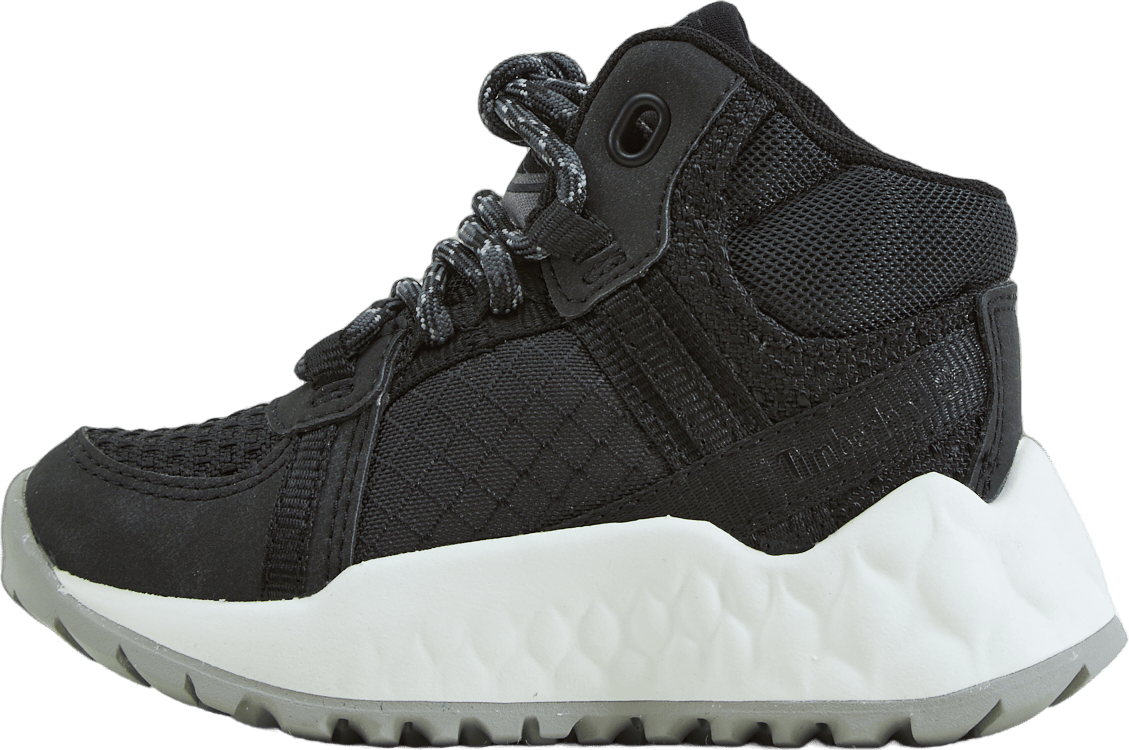 Solar Wave Lt Mid Blk Jet Black, Unisex, Buty, Sneakersy, Czarny, EU 21