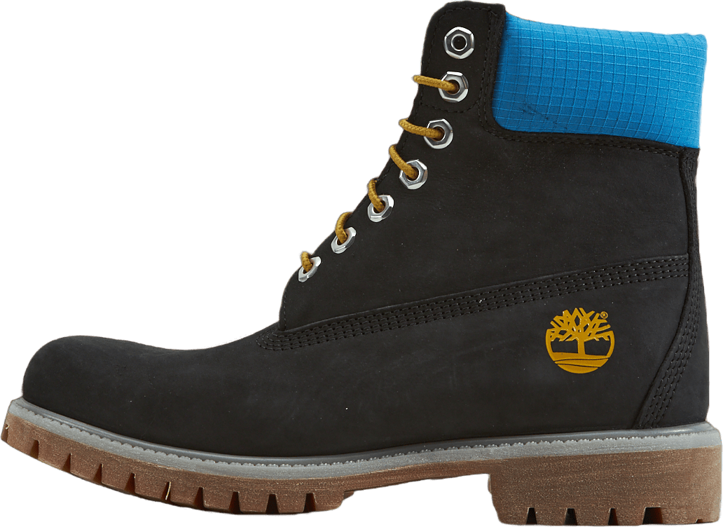 6" Prem Bt Wp Blk/blu Black, Male, Shoes, Boots, Black, EU 46