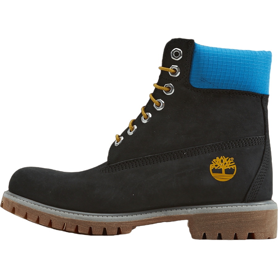 6″ Prem Bt Wp Blk/blu Black