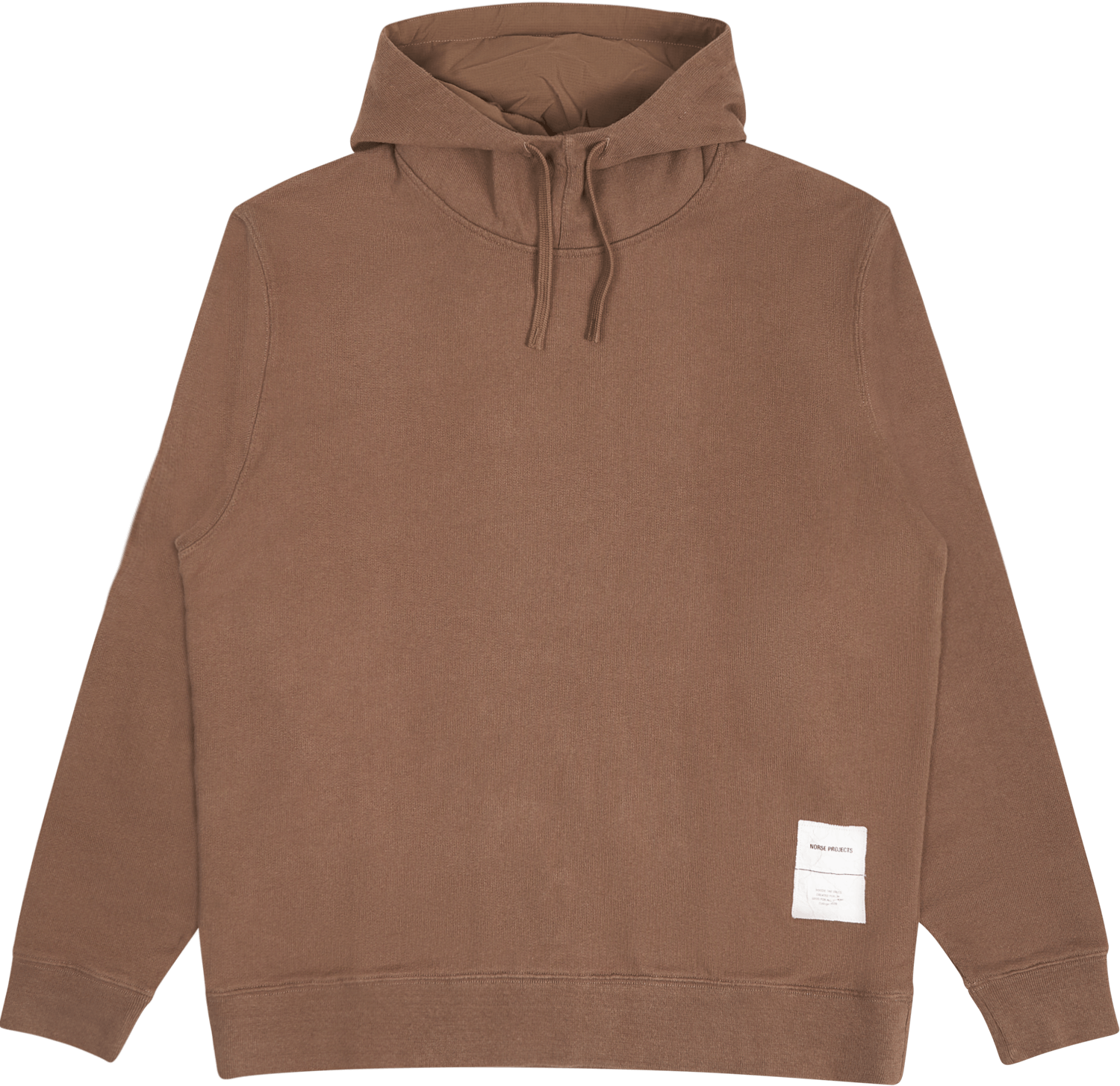 Fraser Tab Series Hood Taupe, Male, Tøj, hættetrøjer og sweatshirts, Brun, XL