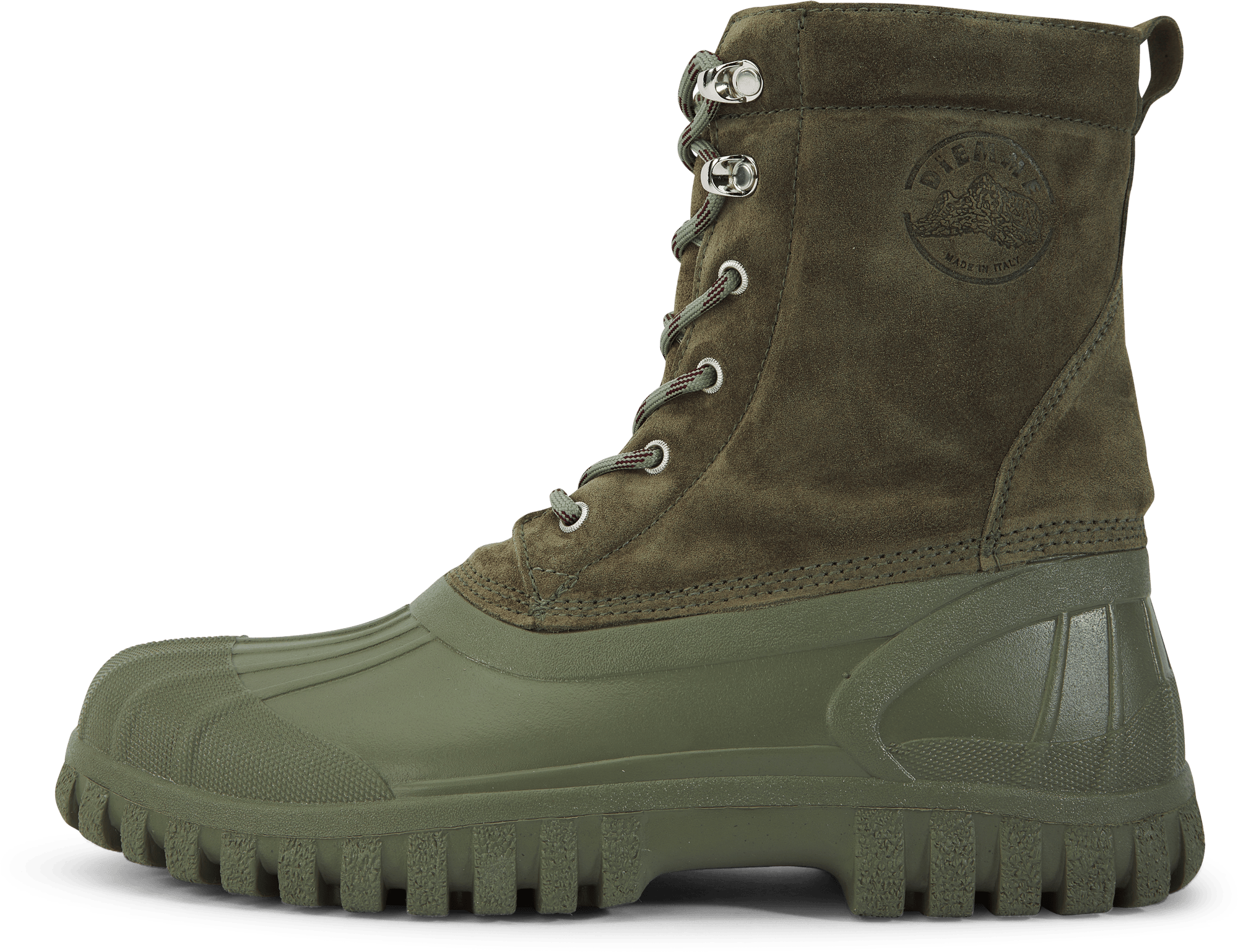 Anatra Burnt Moss Suede