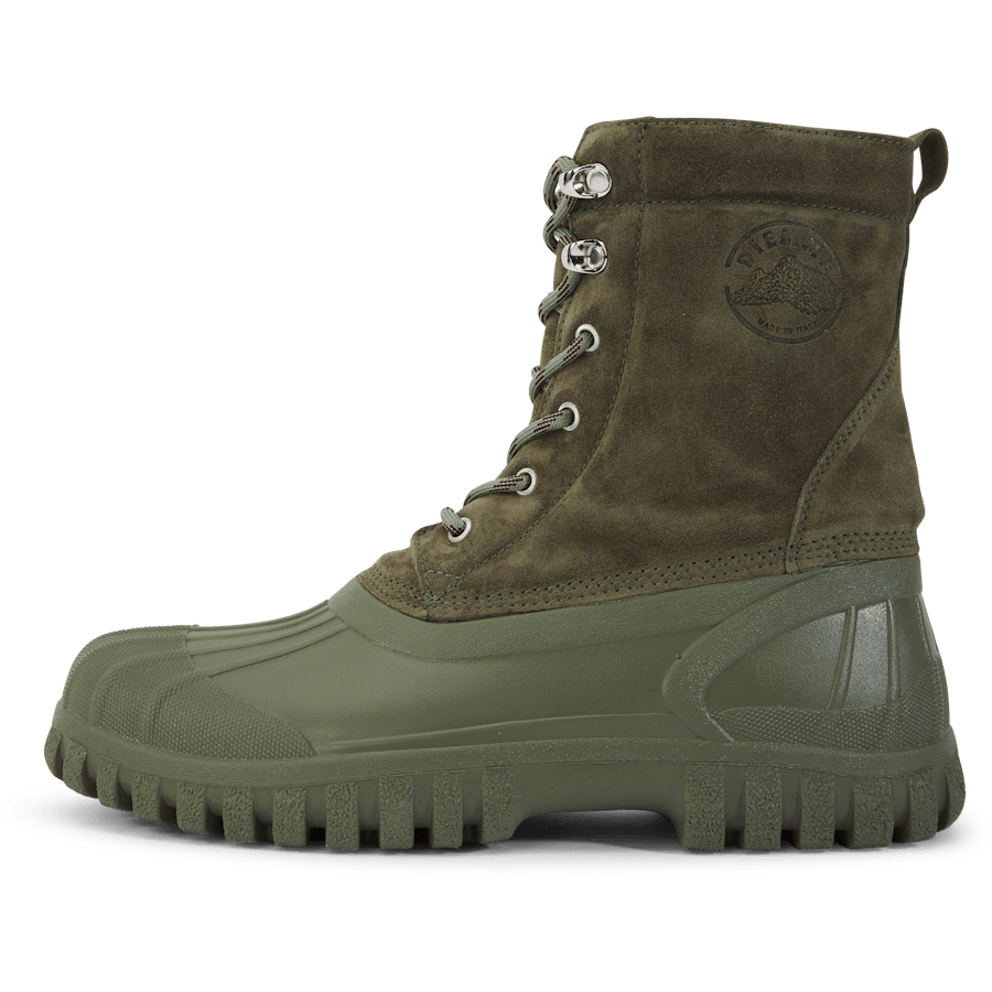 Anatra Burnt Moss Suede