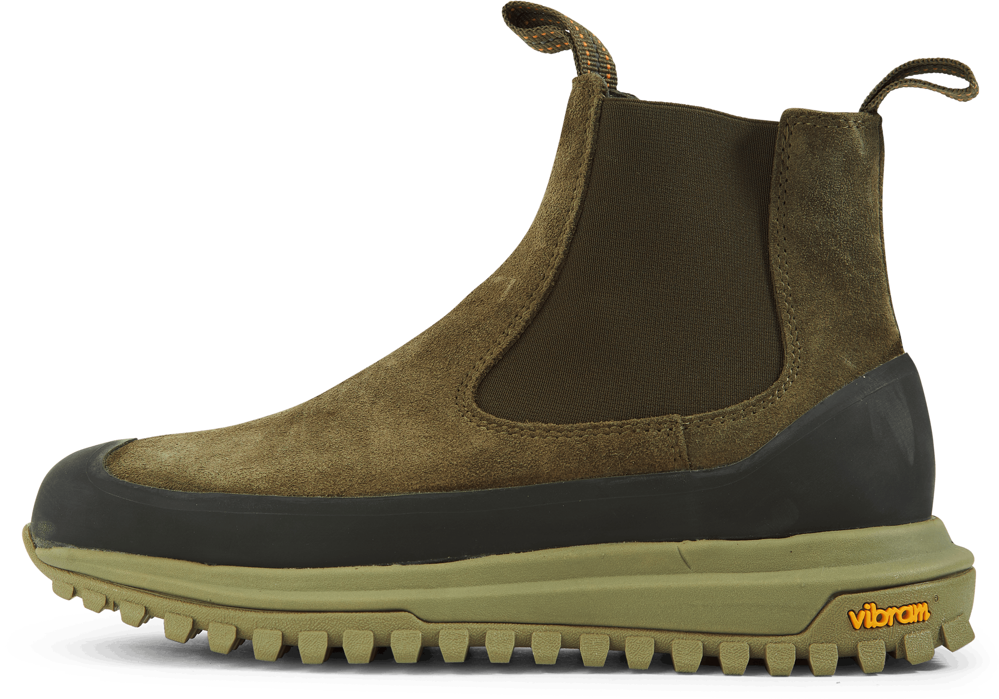 Ramon Sage Green Suede, Unisex, Sko, Boots, Grøn, EU 44