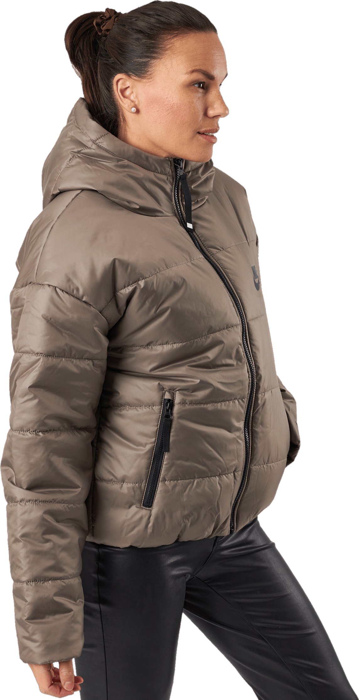 W Nsw Syn Tf Rpl Hd Jkt Olive Grey/black/black - Bild 2