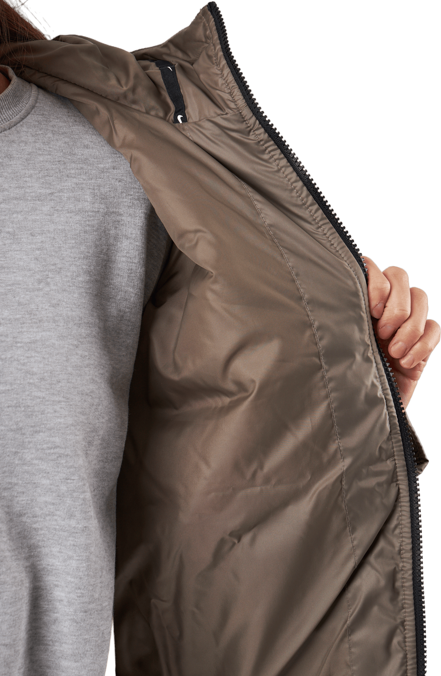 W Nsw Syn Tf Rpl Hd Jkt Olive Grey/black/black - Bild 7
