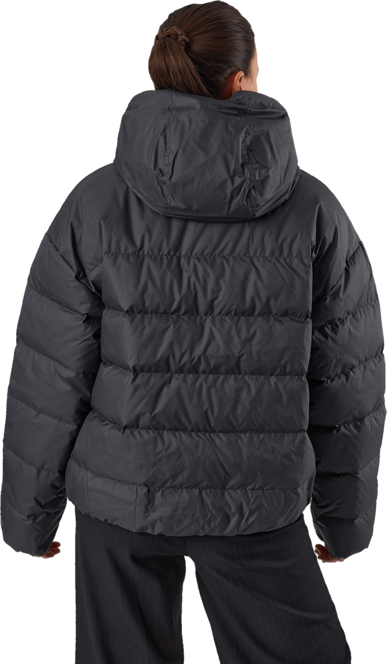 W Nsw Sf Dwn Wr Hd Jkt Black/black/white - Bild 3