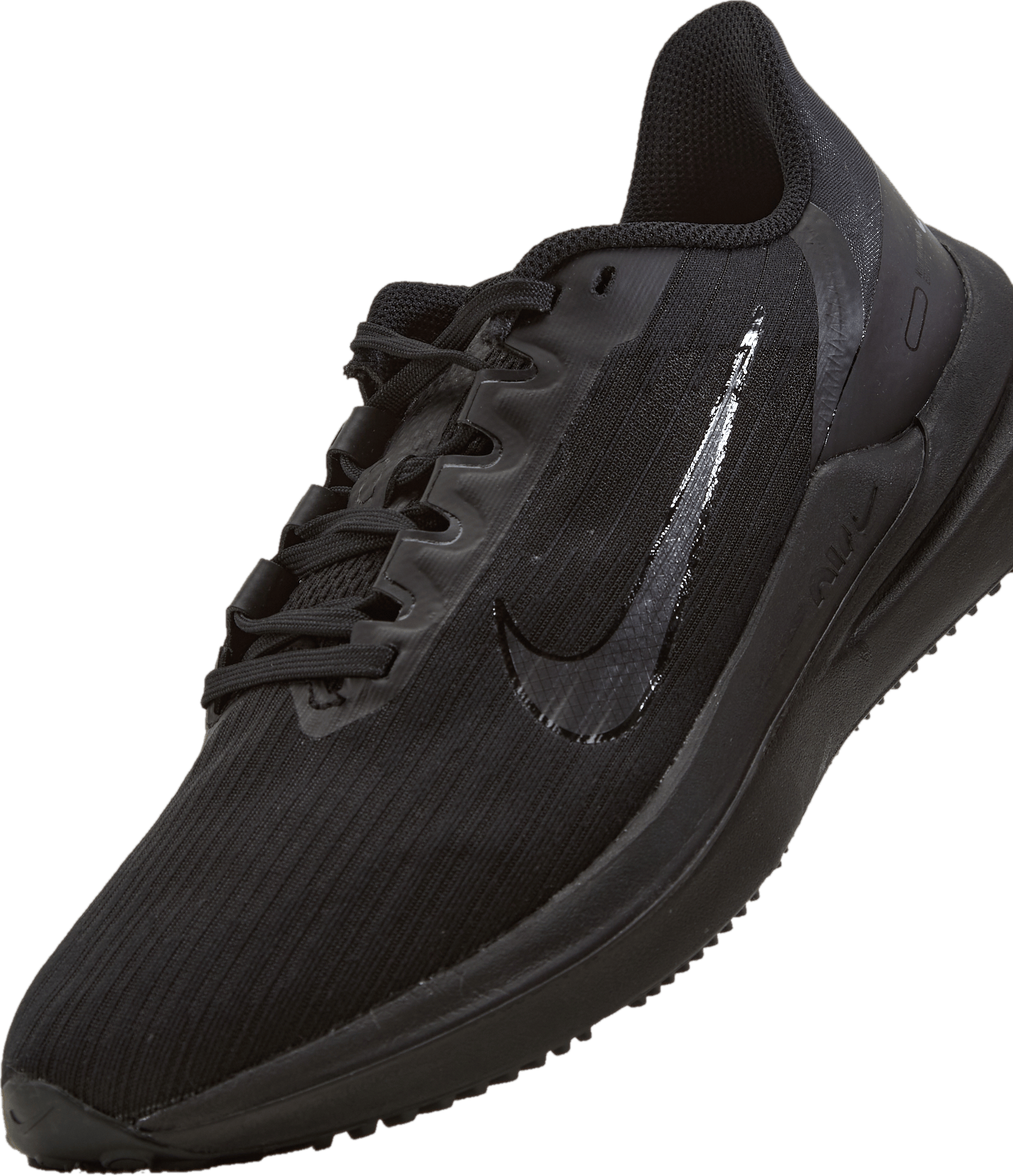 Air Winflo 9 Men's Road Running Shoes BLACK/DK SMOKE GREY - Bild 6