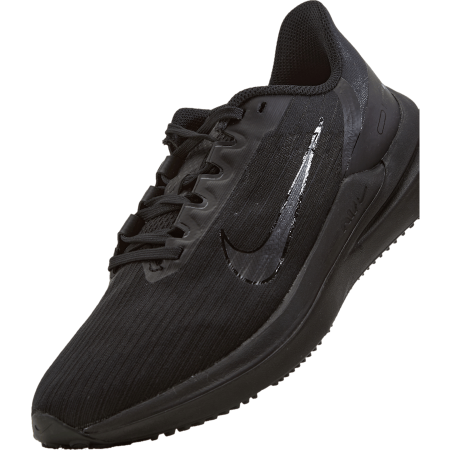 Air Winflo 9 Men's Road Running Shoes BLACK/DK SMOKE GREY - Bild 6