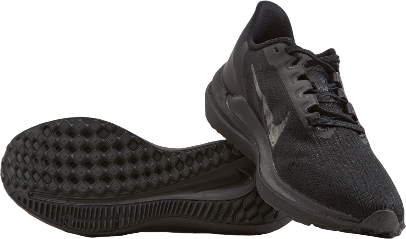 Air Winflo 9 Men's Road Running Shoes BLACK/DK SMOKE GREY - Bild 7