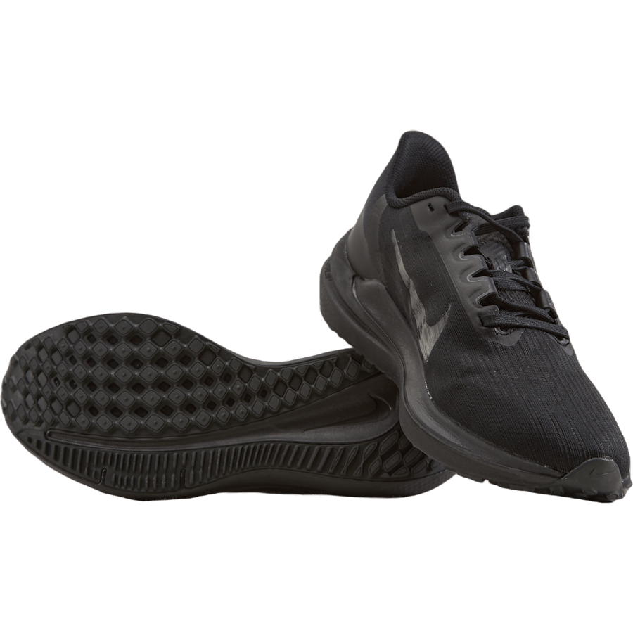 Air Winflo 9 Men's Road Running Shoes BLACK/DK SMOKE GREY - Bild 7