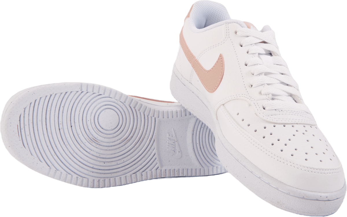 Court Vision Low Next Nature Women's Shoes WHITE/PINK OXFORD