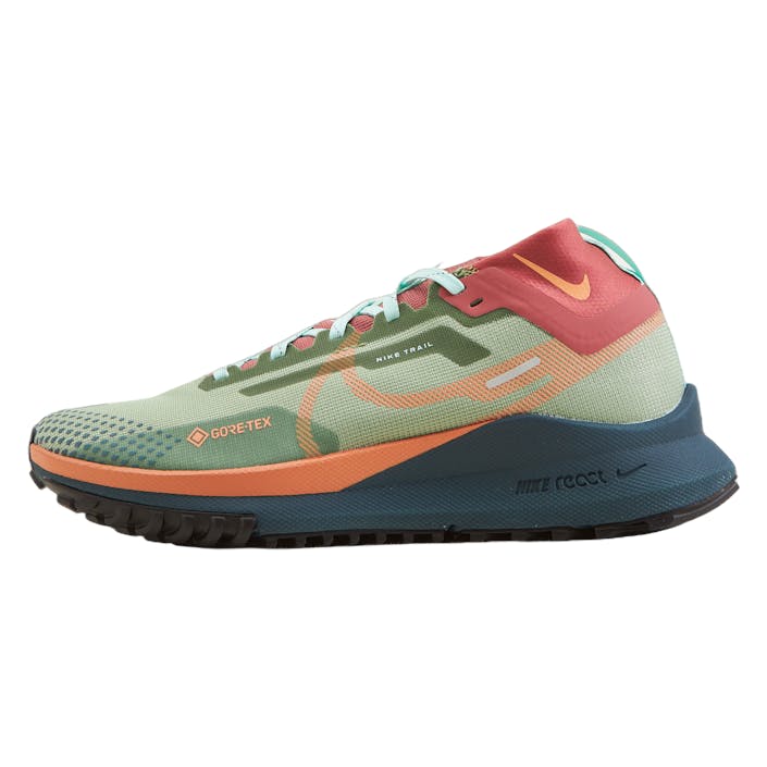 Nike React Pegasus Trail 4 Gor Alligator/orange Trance-mint F, Female, Shoes, Running shoes, Running, Multi color, EU 36
