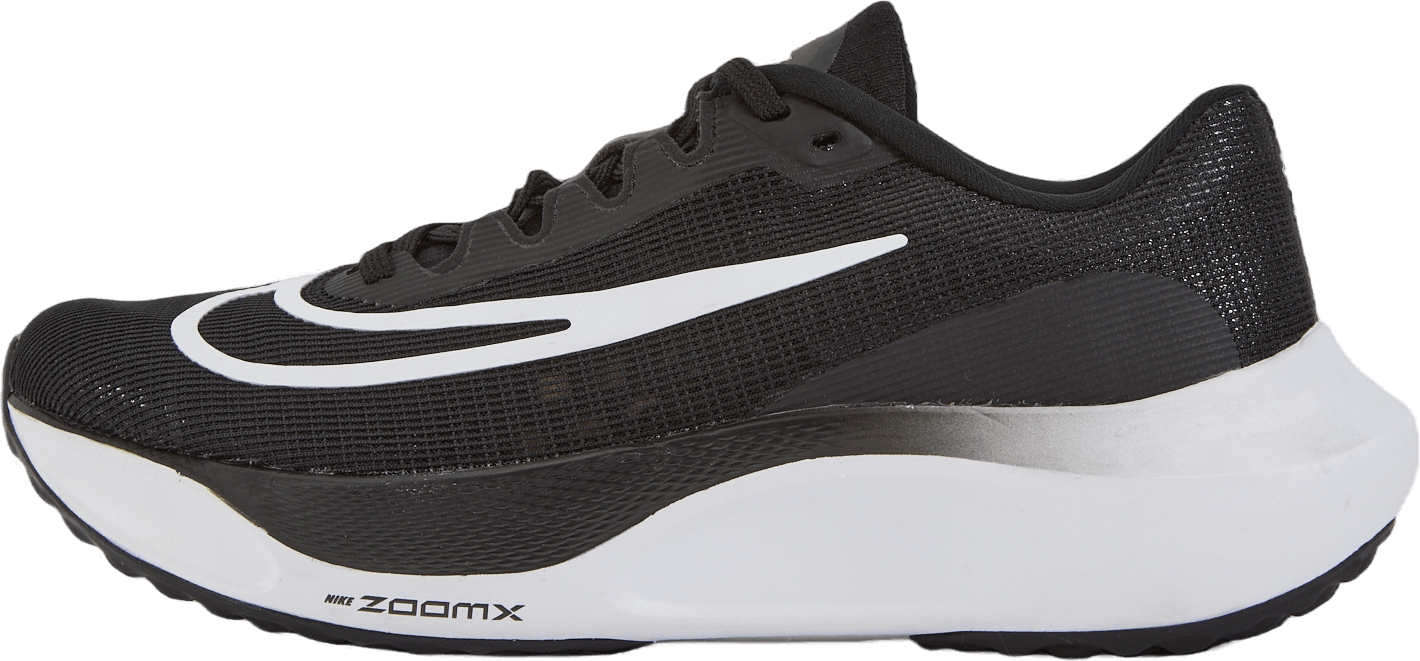 Zoom Fly 5 Men's Road Running Shoes BLACK/WHITE, Male, Topánky, Bežecké topánky, Beží, EU 42,5