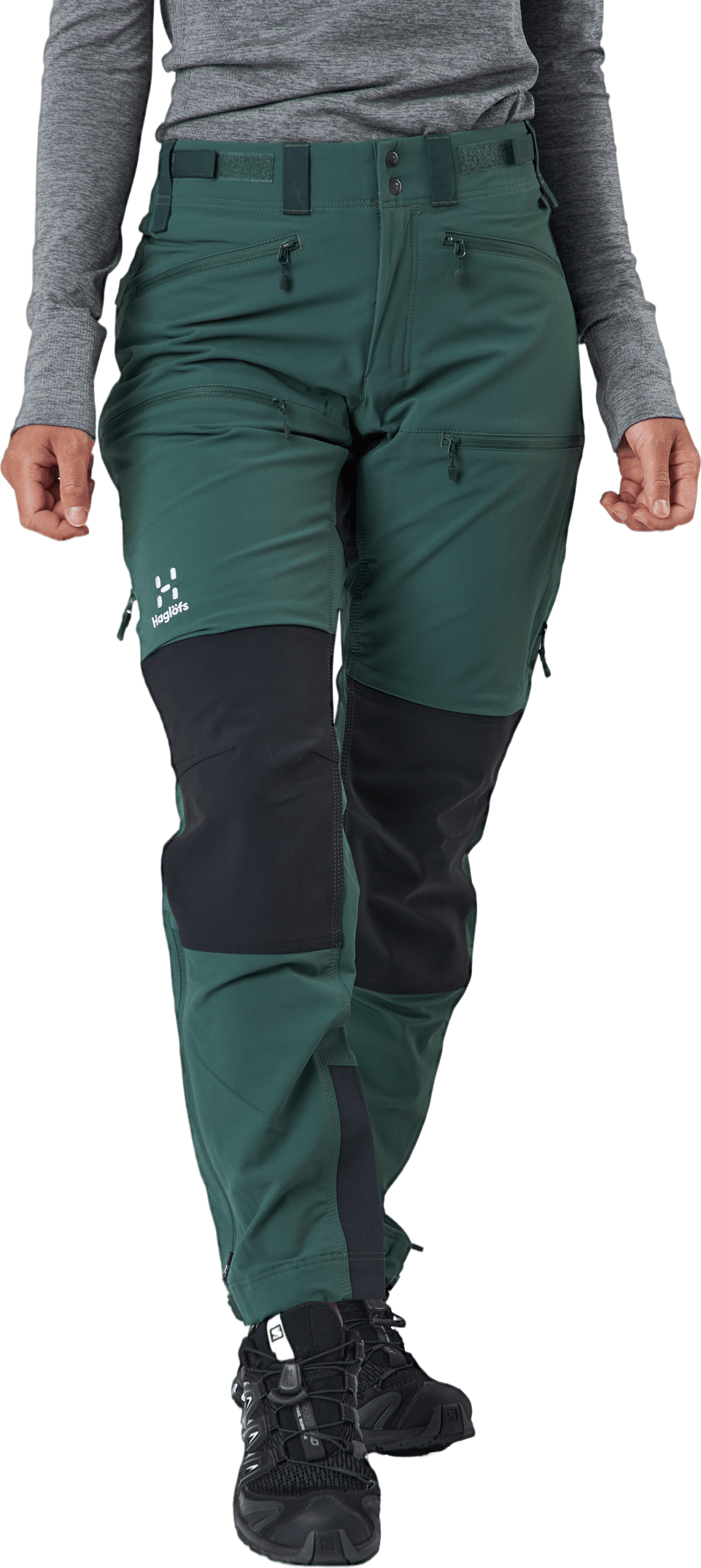 Rugged Standard Pant Women Fjell Green/true Black