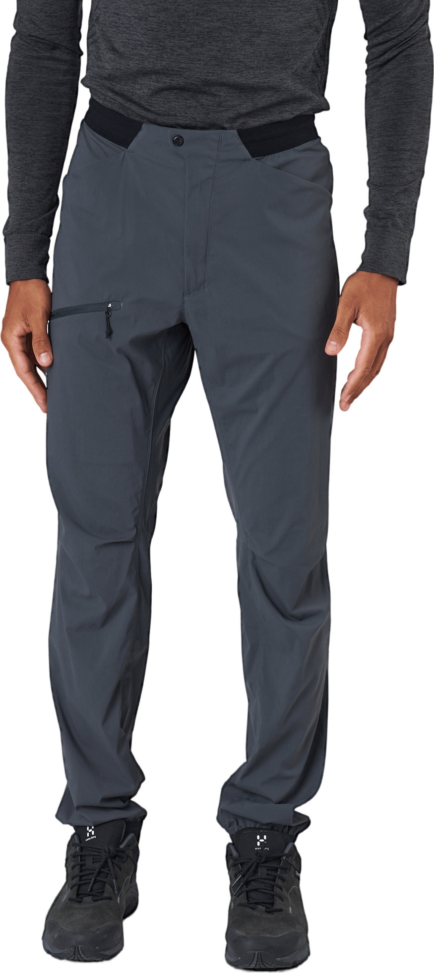 L.i.m Fuse Pant Men Magnetite, Male, Apparels, Pants, Black, 46