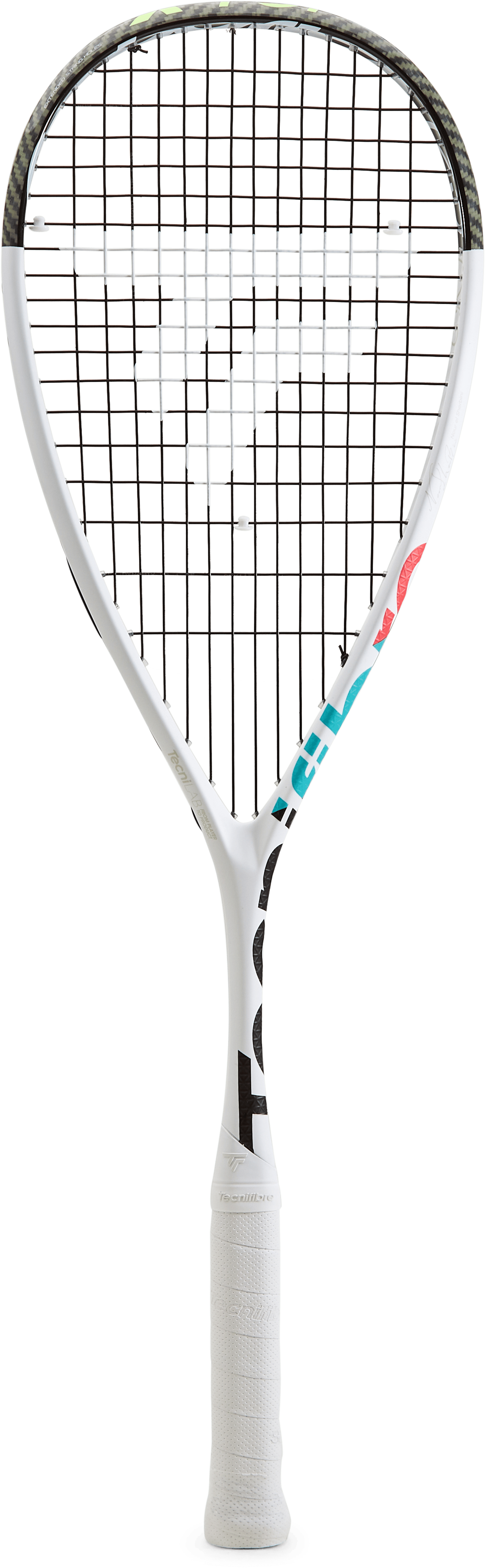 Carboflex Ns 125 X-top White, Unisex, Apparatuur, rackets, Squash, Wit, ONESIZE
