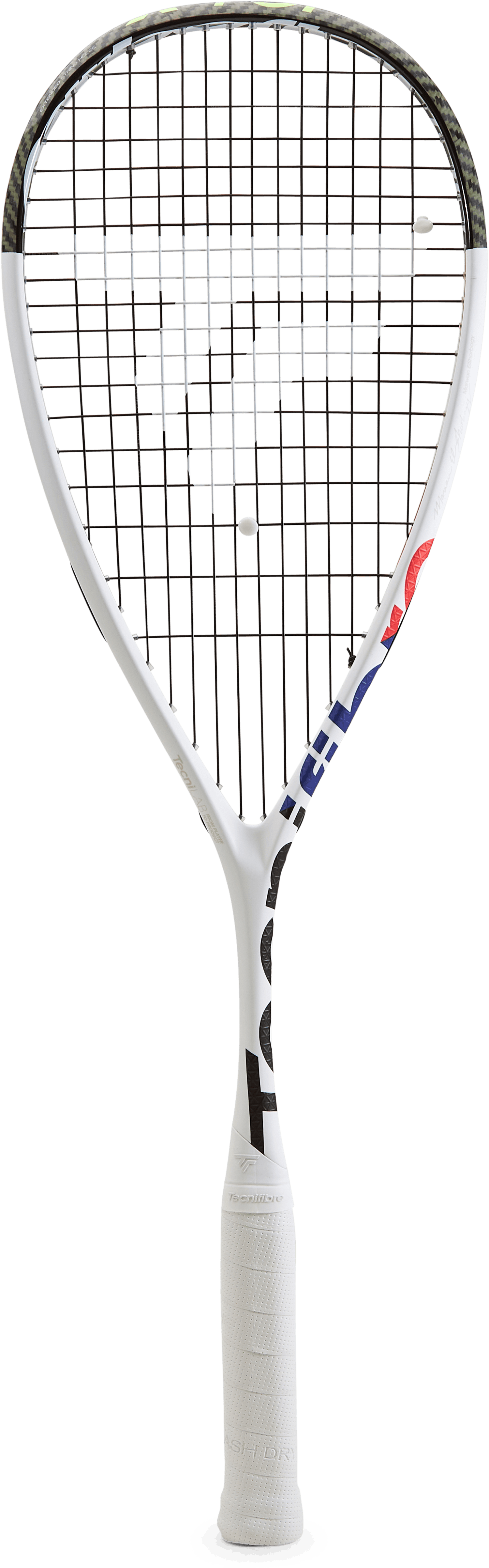 Carboflex 130 X-top White, Unisex, Vybavenie, rakety, Squash, Biely, ONESIZE