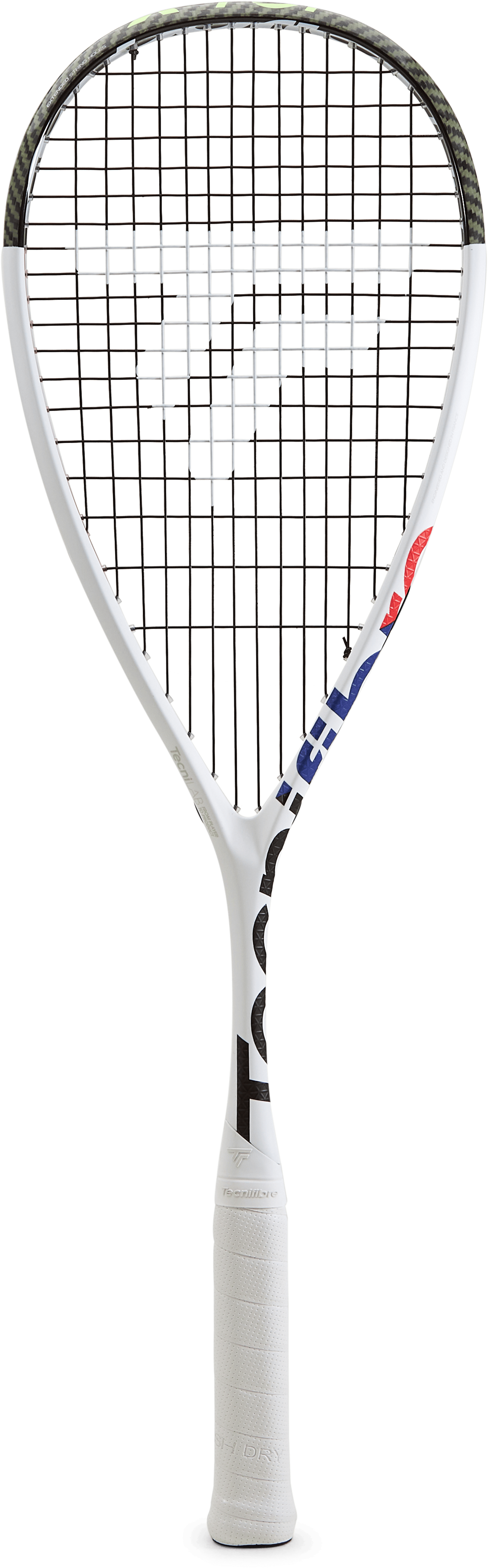 Carboflex 135 X-top White, Unisex, Apparatuur, rackets, Squash, Wit, ONESIZE