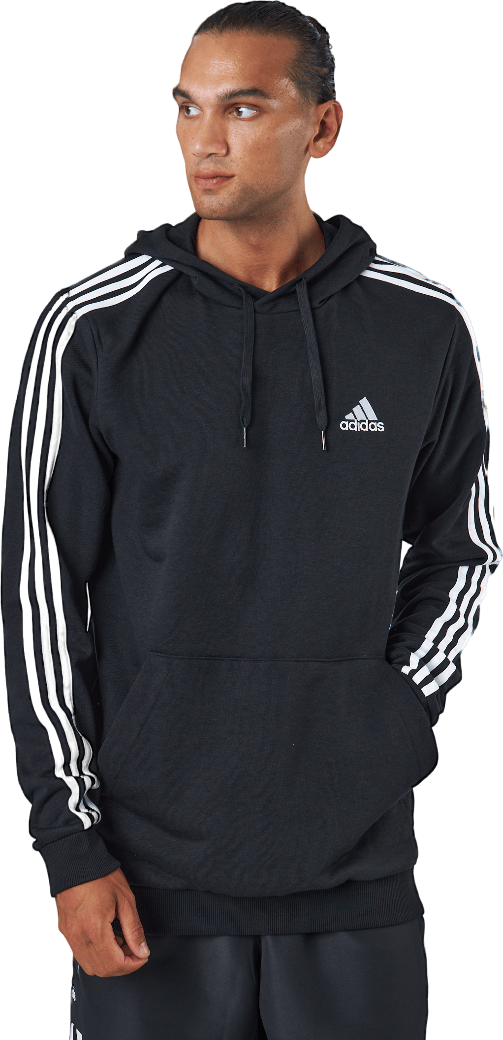 M 3s Ft Hd Black / White, Male, Ropa, sudaderas con capucha y sudaderas, Negro, XL/Long