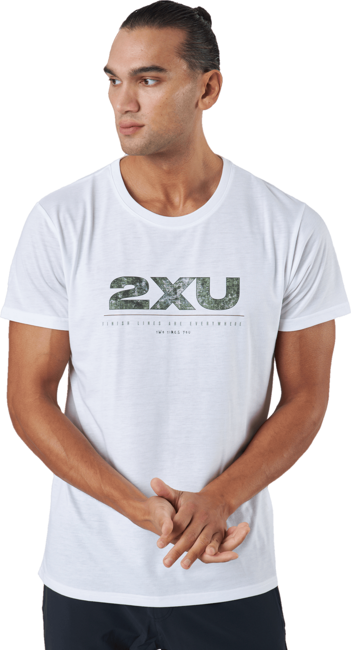 Contender Tee White/trailscape