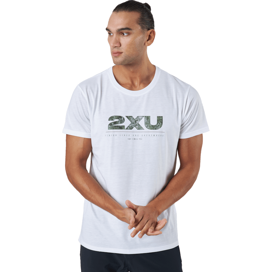 Contender Tee White/trailscape