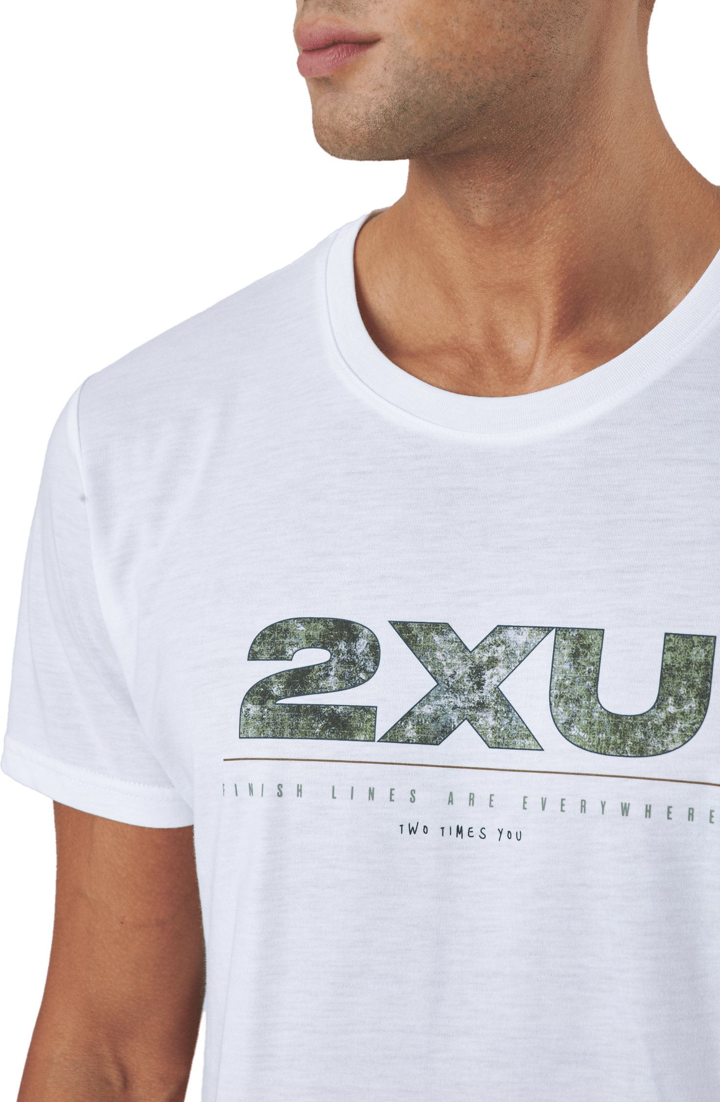 Contender Tee White/trailscape - Bild 4