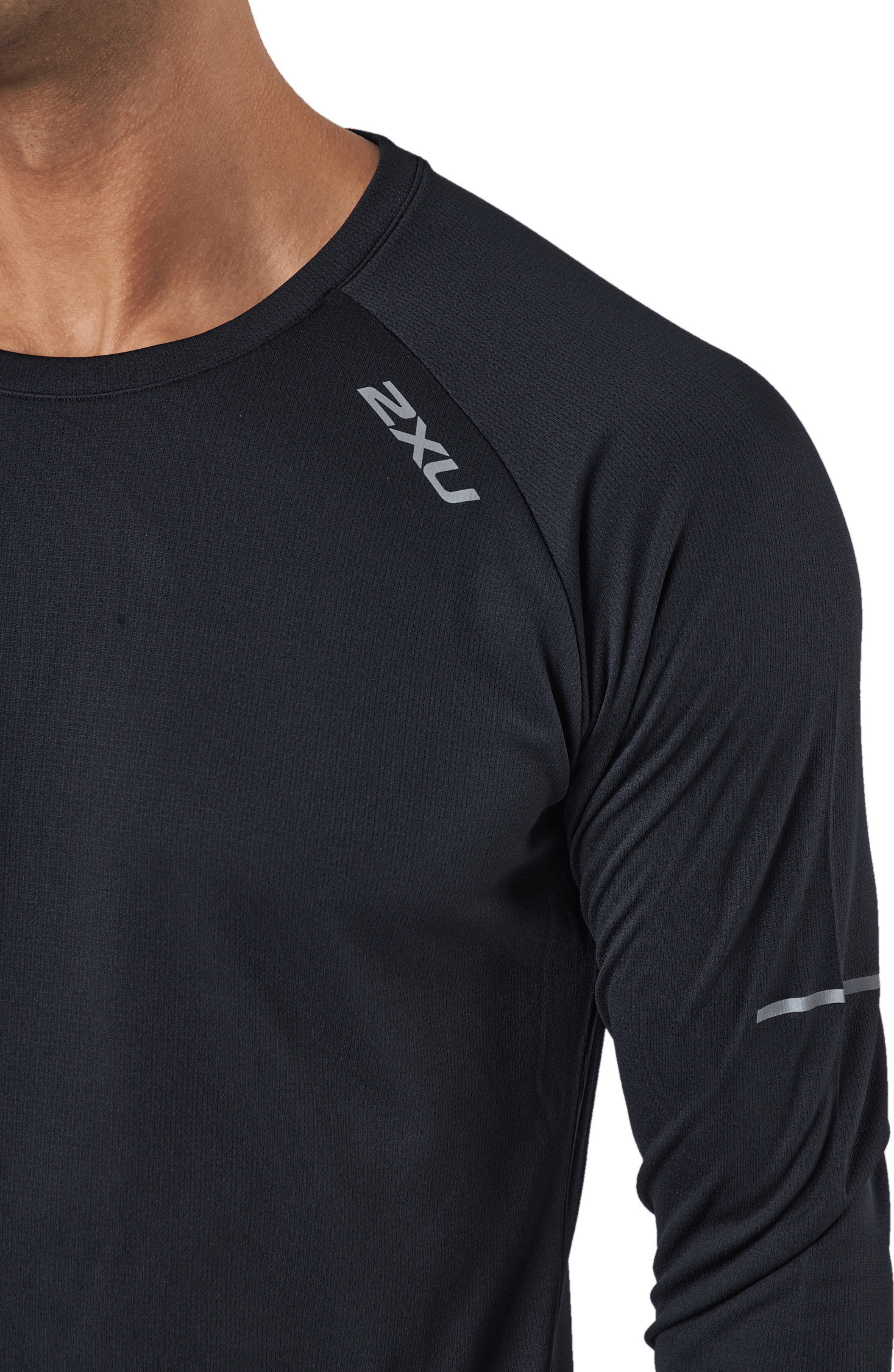 Aero L/s Black/silver Reflective - Bild 4