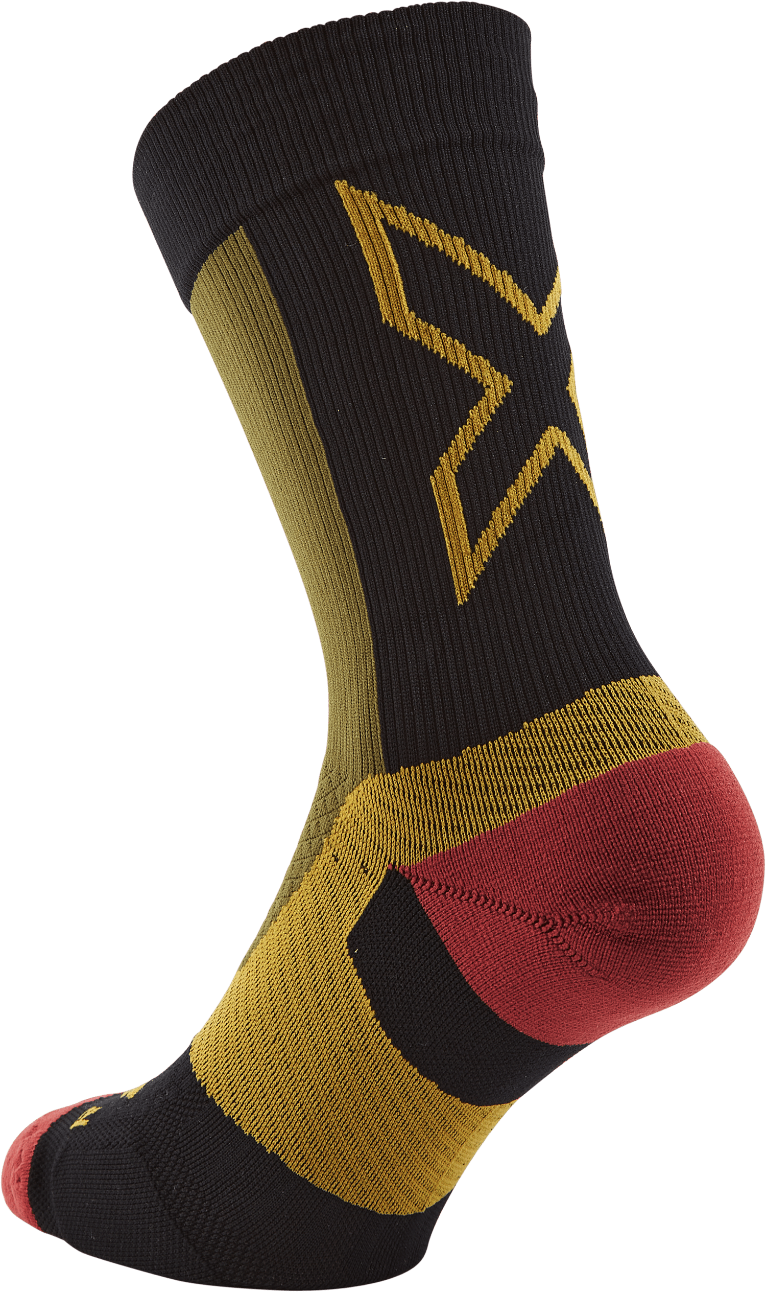 Vectr Light Cushion Crew Sock Winter Moss/chilli Oil - Bild 2