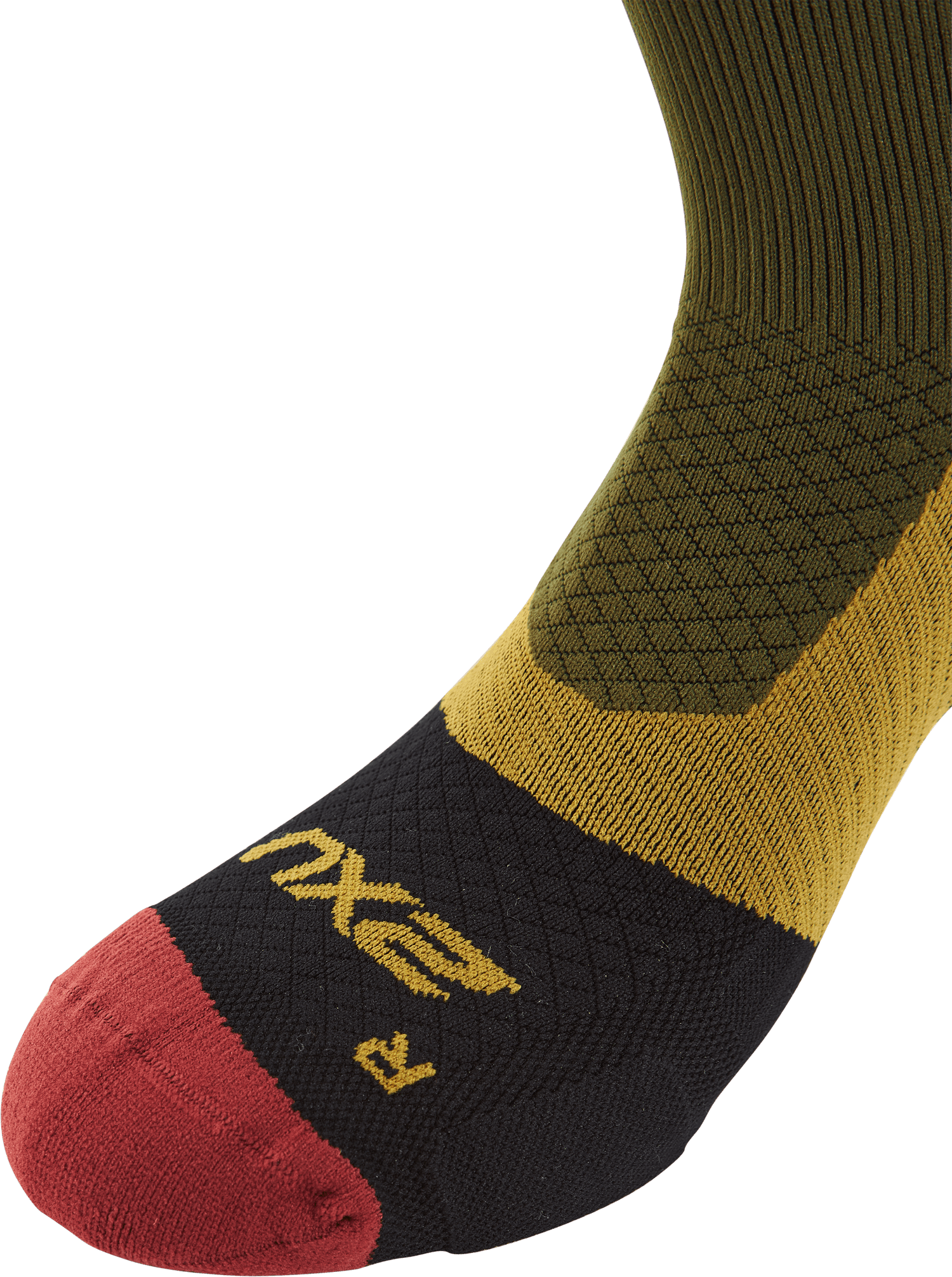 Vectr Light Cushion Crew Sock Winter Moss/chilli Oil - Bild 3